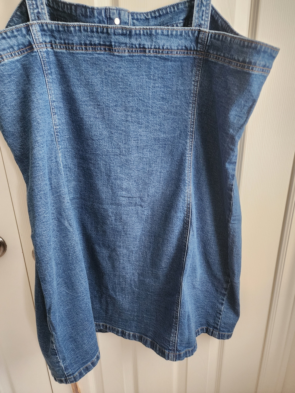 GAP Blue Denim Button-Front Mini Dress Size XXL - Picture 9 of 9
